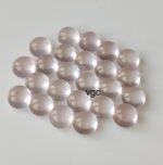 Natural Rose Quartz 10 mm Round Cabochon – AAA Quality Rose Quartz Round 10mm