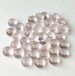Natural Rose Quartz 10 mm Round Cabochon – AAA Quality Rose Quartz Round 10mm