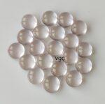 Natural Rose Quartz 10 mm Round Cabochon – AAA Quality Rose Quartz Round 10mm