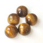 Natural Tiger’s Eye 10 mm Round Cabochon – AAA Quality Tiger’s Eye Round Cabochon 10mm