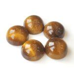 Natural Tiger’s Eye 10 mm Round Cabochon – AAA Quality Tiger’s Eye Round Cabochon 10mm