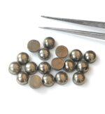 Natural Pyrite 10 mm Round Cabochon – AAA Quality Pyrite Round 10mm