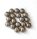 Natural Pyrite 10 mm Round Cabochon – AAA Quality Pyrite Round 10mm