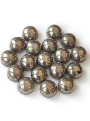 Natural Pyrite 10 mm Round Cabochon – AAA Quality Pyrite Round 10mm