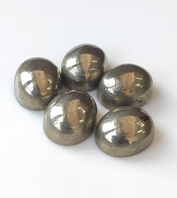 Natural Pyrite 10×12 mm Oval Cabochon – AAA Quality Pyrite Oval 10x12mm