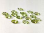 Natural Peridot 2×4 mm Marquise Cut Faceted – AAA Quality Peridot Marquise 2x4mm