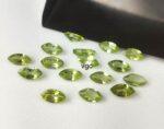 Natural Peridot 2×4 mm Marquise Cut Faceted – AAA Quality Peridot Marquise 2x4mm