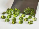 Natural Peridot 3×4 mm Oval Cut Faceted – AAA Quality Peridot Oval 3x4mm