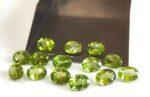 Natural Peridot 6×8 mm Oval Cut Faceted – AAA Quality Peridot Oval 6x8mm