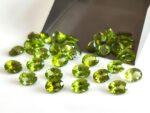 Natural Peridot 3×4 mm Oval Cut Faceted – AAA Quality Peridot Oval 3x4mm