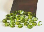 Natural Peridot 6×8 mm Oval Cut Faceted – AAA Quality Peridot Oval 6x8mm