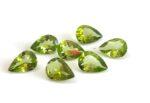Natural Peridot 6×8 mm Pear Cut Faceted – AAA Quality Peridot Pear 6x8mm