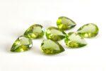 Natural Peridot 6×8 mm Pear Cut Faceted – AAA Quality Peridot Pear 6x8mm