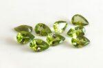 Natural Peridot 6×8 mm Pear Cut Faceted – AAA Quality Peridot Pear 6x8mm