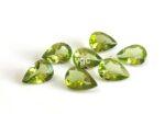 Natural Peridot 6×8 mm Pear Cut Faceted – AAA Quality Peridot Pear 6x8mm