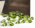 Natural Peridot 1.5×3 mm Baguette Cut Faceted – AAA Quality Peridot Baguette 1.5x3mm