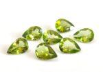 Natural Peridot 6×8 mm Pear Cut Faceted – AAA Quality Peridot Pear 6x8mm