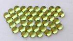 Natural Peridot 3 mm Round Cabochon – AAA Quality Peridot Round 3mm
