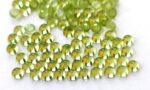 Natural Peridot 3 mm Round Cabochon – AAA Quality Peridot Round 3mm