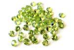 Natural Peridot 1 mm Round Cut Faceted – AAA Quality Peridot Round 1mm