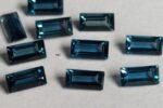 Natural London Blue Topaz 2×4 mm Baguette Faceted Cut – AAA Quality London Blue Topaz Baguette Faceted Cut 2x4mm