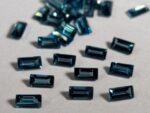 Natural London Blue Topaz 2×4 mm Baguette Faceted Cut – AAA Quality London Blue Topaz Baguette Faceted Cut 2x4mm