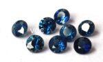 Natural Blue Sapphire 2.75 mm Round Diamond Faceted Cut – AAA Quality Blue Sapphire Round Diamond Cut 2.75mm