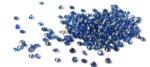 Natural Blue Sapphire 1.25 mm Round Diamond Faceted Cut – AAA Quality Blue Sapphire Round Diamond Cut 1.25mm