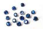 Natural Blue Sapphire 2 mm Round Diamond Faceted Cut – AAA Quality Blue Sapphire Round Diamond Cut 2mm