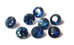 Natural Blue Sapphire 2.75 mm Round Diamond Faceted Cut – AAA Quality Blue Sapphire Round Diamond Cut 2.75mm
