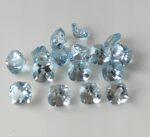 Natural Sky Blue Topaz 10 mm Cushion Faceted Cut – AAA Quality Sky Blue Topaz Cushion Faceted Cut 10mm