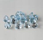 Natural Sky Blue Topaz 10 mm Cushion Faceted Cut – AAA Quality Sky Blue Topaz Cushion Faceted Cut 10mm