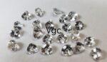 Natural White Topaz 10 mm Heart Faceted Cut – AAA Quality White Topaz Heart Faceted Cut 10mm