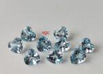 Natural Sky Blue Topaz 10 mm Heart Faceted Cut – AAA Quality Sky Blue Topaz Heart Faceted Cut 10mm