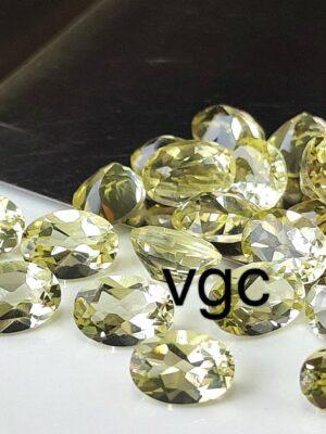 Natural Lemon Quartz 3×5 mm Oval Cut Faceted – AAA Quality Lemon Quartz Oval 3x5mm