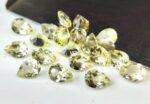Natural Lemon Quartz 3×5 mm Pear Cut Faceted – AAA Quality Lemon Quartz Pear 3x5mm