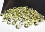 Natural Lemon Quartz 3 mm Round Cut Faceted – AAA Quality Lemon Quartz Round 3mm