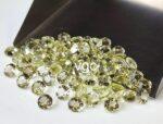 Natural Lemon Quartz 3 mm Round Cut Faceted – AAA Quality Lemon Quartz Round 3mm