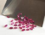 Natural Glass Filled Ruby 3×6 mm Marquise Faceted Cut – AAA Quality Ruby Marquise Cut 3x6mm