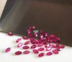 Natural Glass Filled Ruby 3×6 mm Marquise Faceted Cut – AAA Quality Ruby Marquise Cut 3x6mm