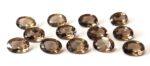 Natural Smoky Quartz 10×12 mm Oval Cut Faceted – AAA Quality Smoky Quartz Oval 10x12mm