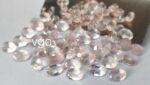 Natural Rose Quartz 10×12 mm Oval Cut Faceted – AAA Quality Rose Quartz Oval 10x12mm