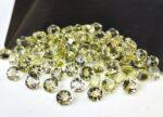 Natural Lemon Quartz 3 mm Round Cut Faceted – AAA Quality Lemon Quartz Round 3mm