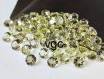 Natural Lemon Quartz 3 mm Round Cut Faceted – AAA Quality Lemon Quartz Round 3mm