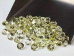 Natural Lemon Quartz 3 mm Round Cut Faceted – AAA Quality Lemon Quartz Round 3mm