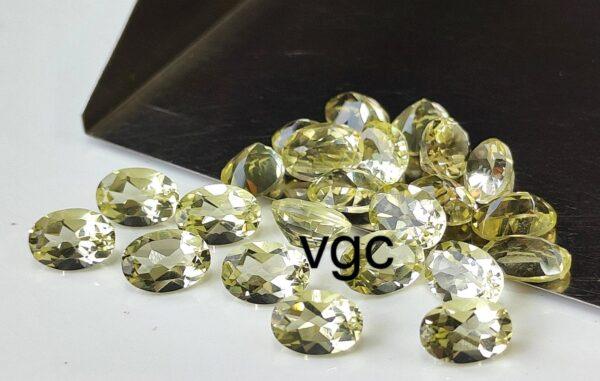Natural Lemon Quartz 3×5 mm Oval Cut Faceted – AAA Quality Lemon Quartz Oval 3x5mm