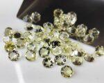 Natural Lemon Quartz 3 mm Round Cut Faceted – AAA Quality Lemon Quartz Round 3mm