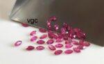 Natural Glass Filled Ruby 3×6 mm Marquise Faceted Cut – AAA Quality Ruby Marquise Cut 3x6mm