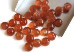 Natural Orange Sunstone 6 mm Round Cabochon – AAA Quality Sunstone Cabochon 6mm