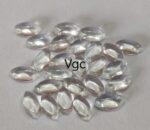 Natural White Topaz 3×6 mm Marquise Cabochon – AAA Quality White Topaz Marquise Cabochon 3x6mm